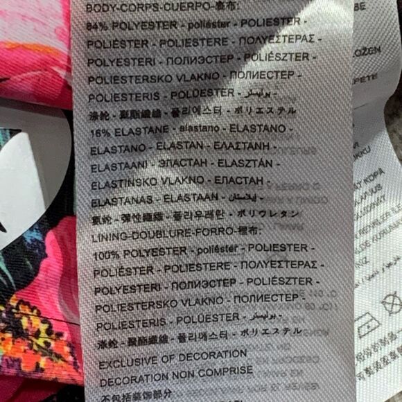 Hurley Girl's UPF‎ 50+ One-Piece Quick Dry Swimsuit Size 4 New with Tags Beach - Picture 4 of 8